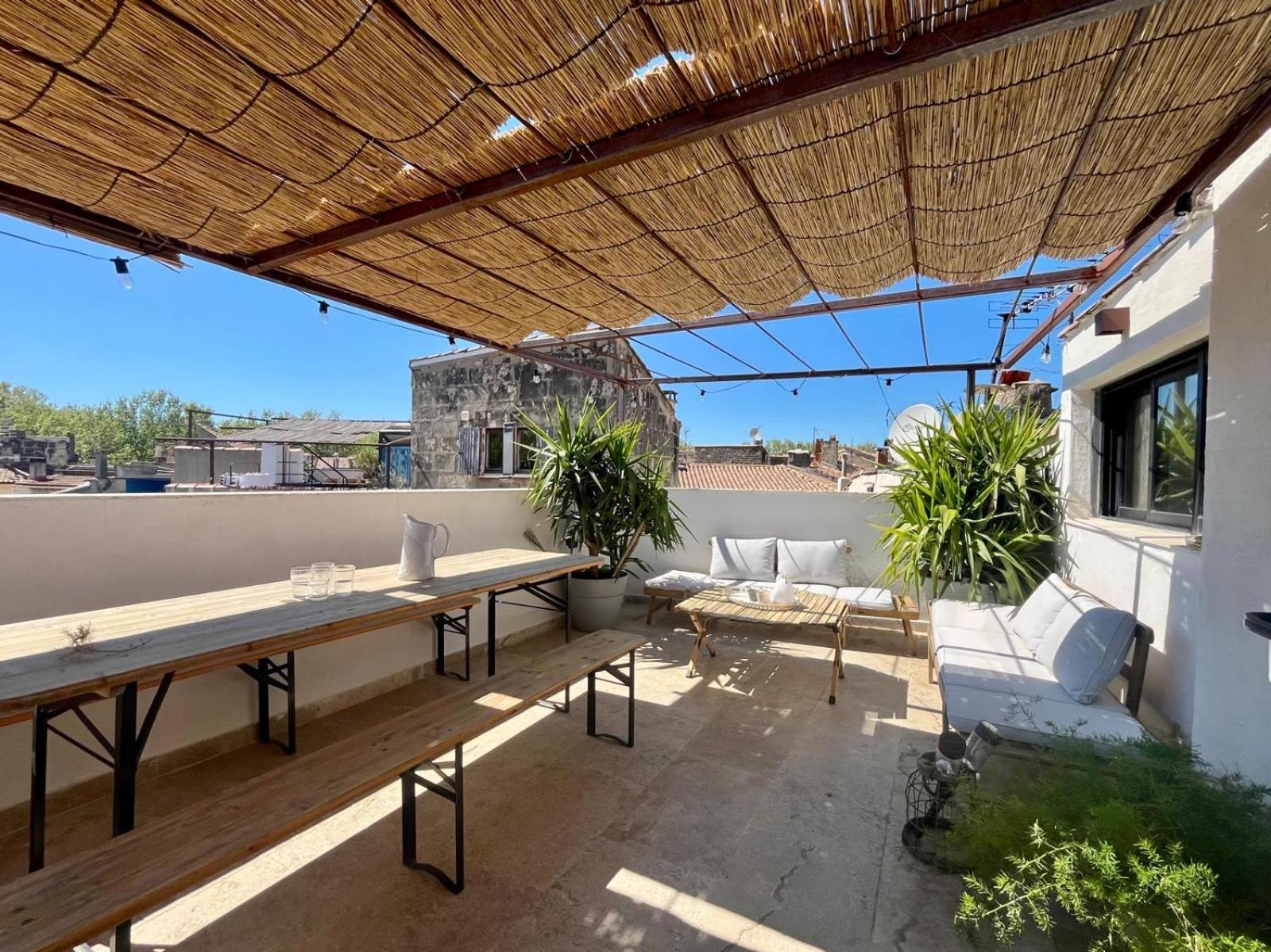 Maison Nomade, Clim - Terrasse 阿爾勒 外观 照片