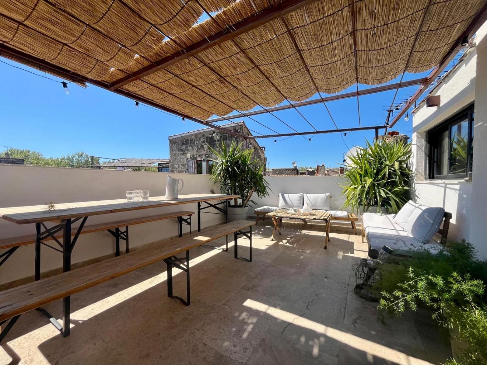 Maison Nomade, Clim - Terrasse 阿爾勒 外观 照片